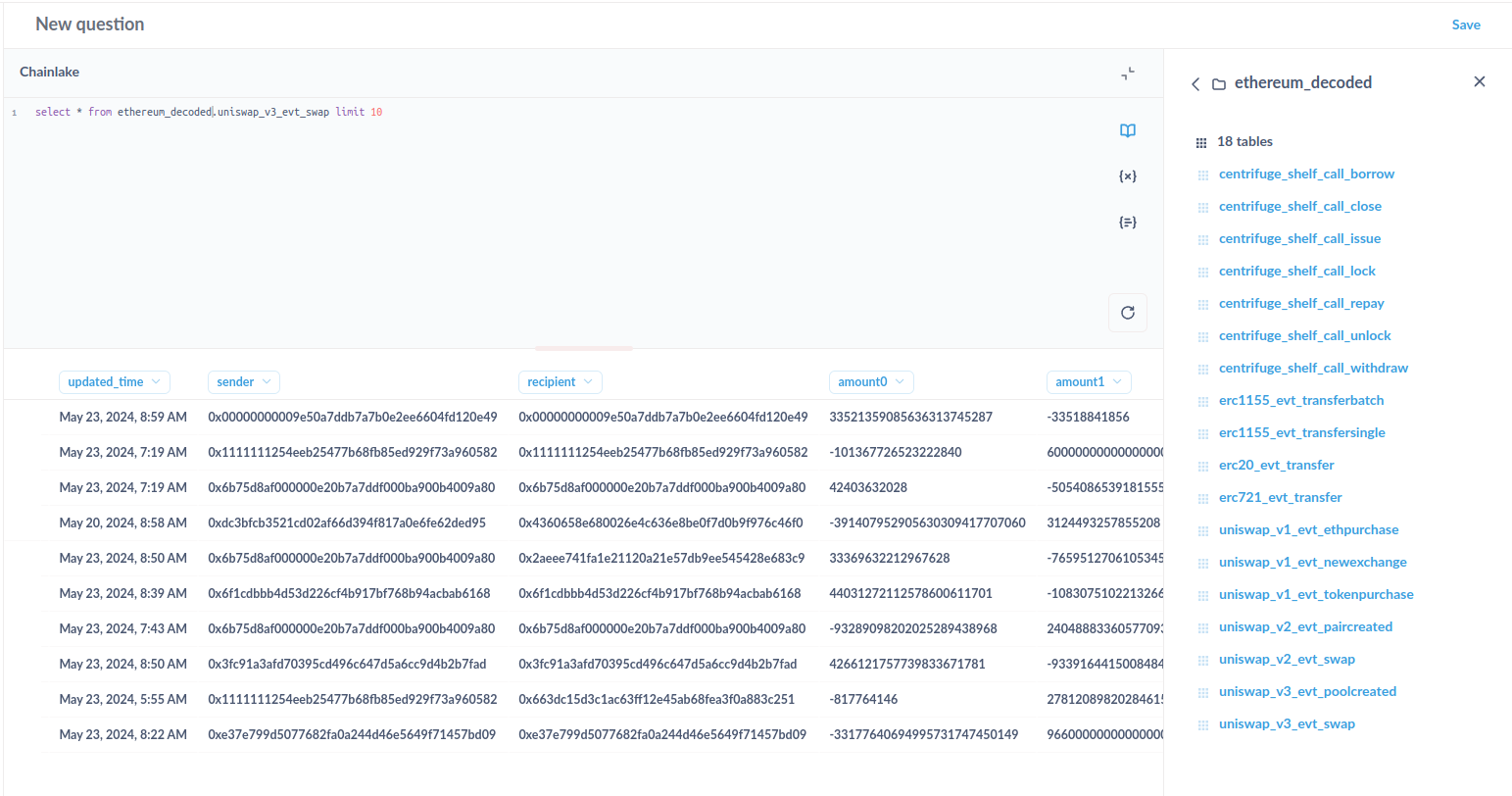 Query playground